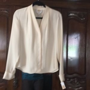 Talbots Silk blouse. NWT